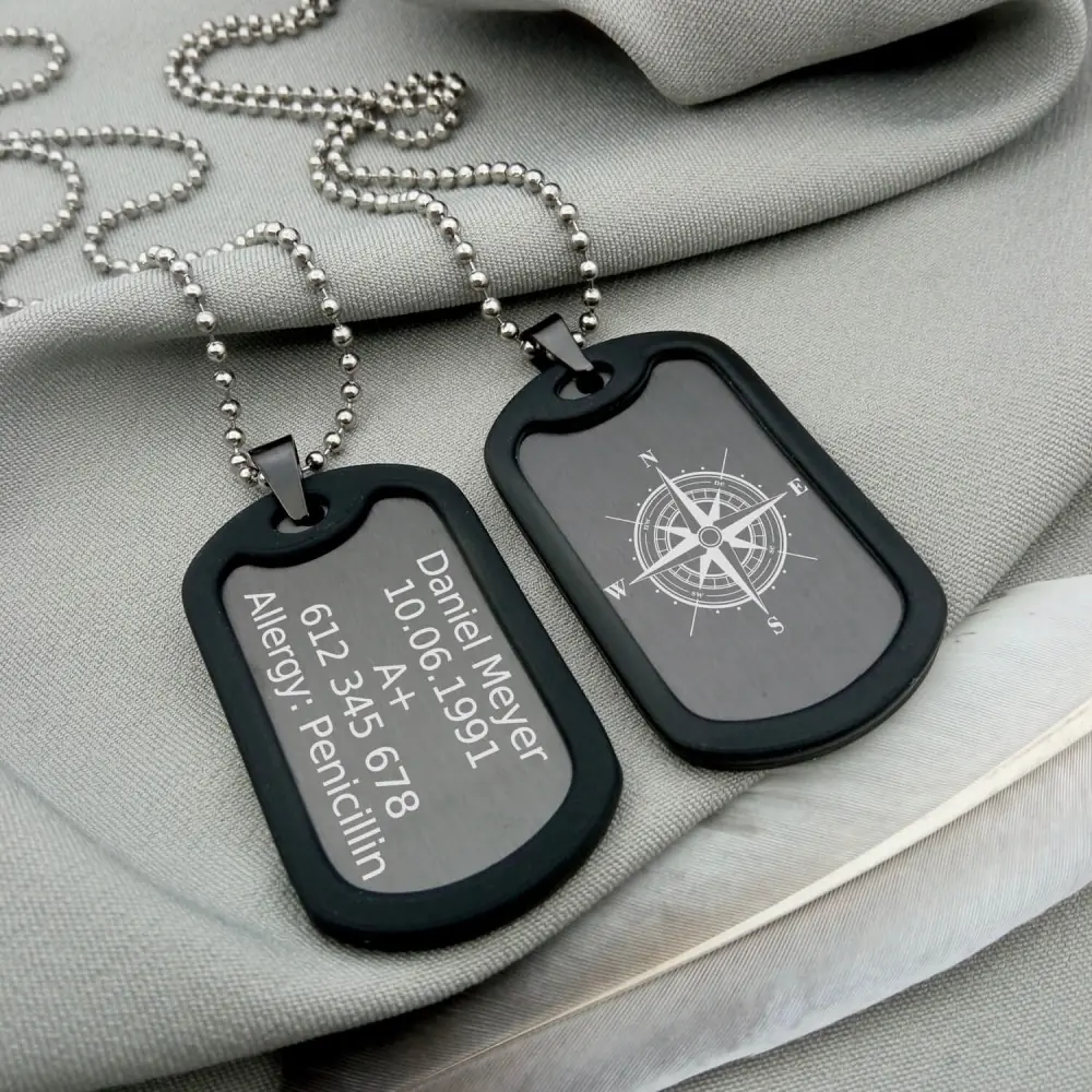 Military dog tags