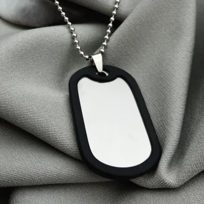 Dog Tag with embossing