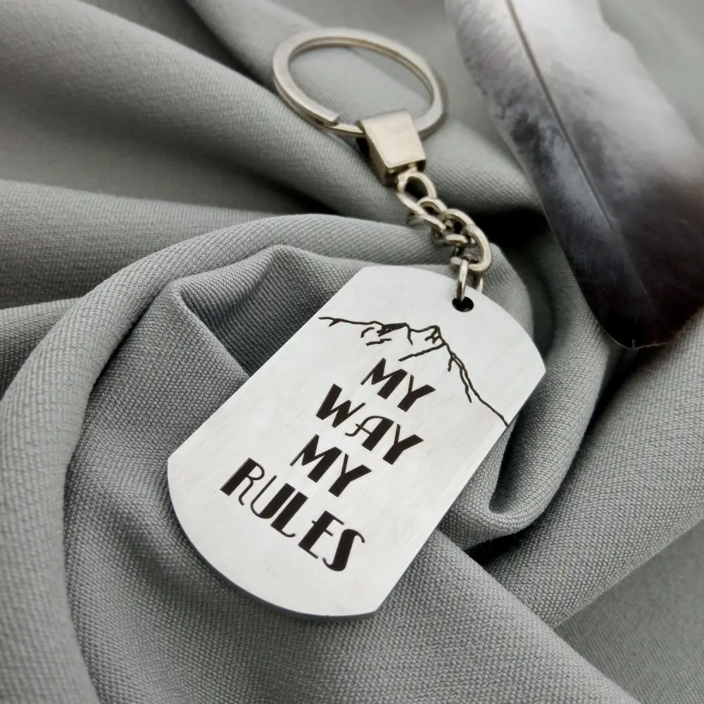 Keychain badge