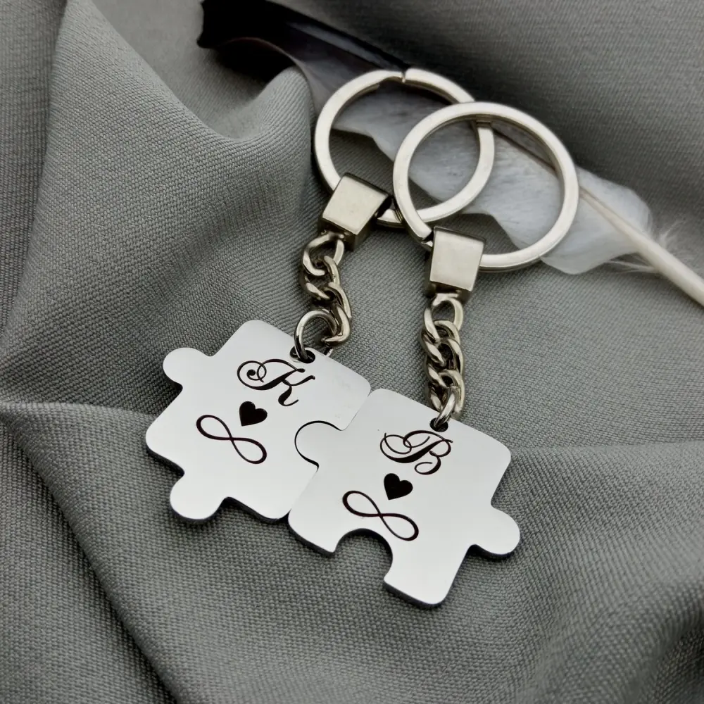 Puzzles keychain