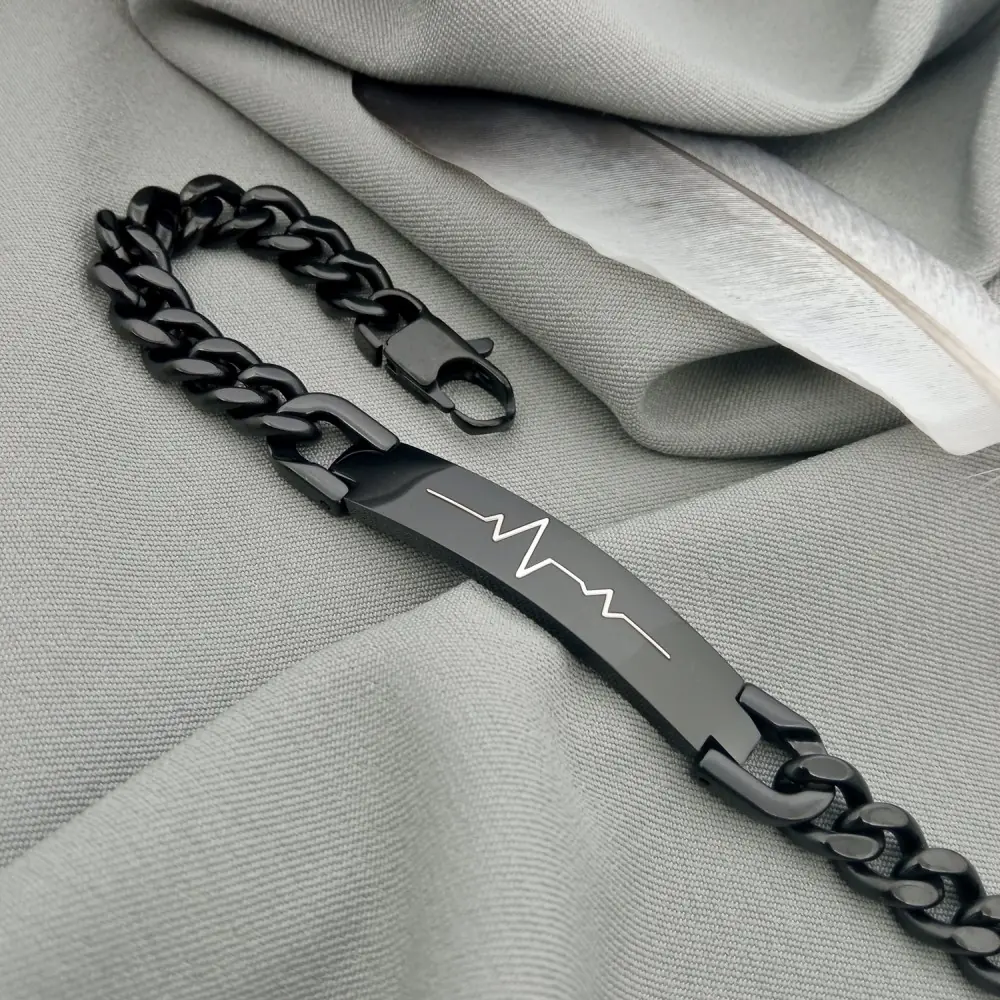 Steel bracelet