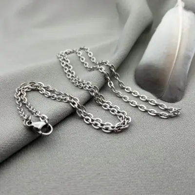 Link chain silver